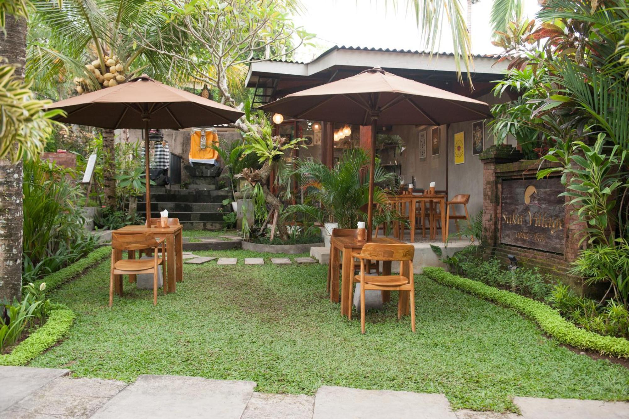 Saka Village Resort Ubud Bagian luar foto